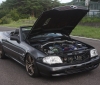 Mercedes SL with a Toyota Supra engine (1)