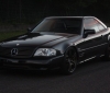 Mercedes SL with a Toyota Supra engine (4)