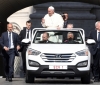 Modified Hyundai is the new Pope mobile (1)
