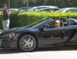 Paris Hilton and her McLaren 650S Spider