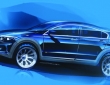 Sketches of the SUV of Qoros (1)
