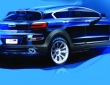 Sketches of the SUV of Qoros (2)