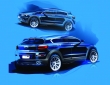 Sketches of the SUV of Qoros (3)