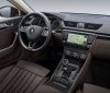 The first photos of the interior of the Skoda Superb (1)