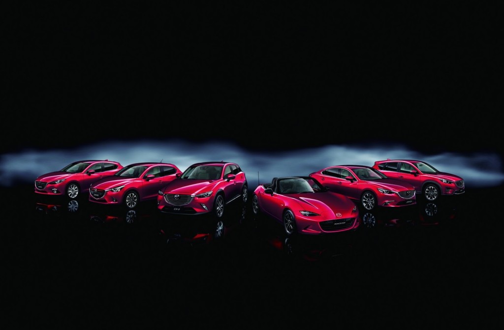 Mazda celebrates 3 million cars built, from 2011