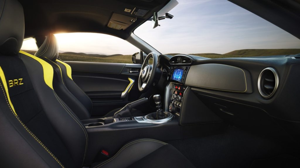 Subaru BRZ Series.Yellow