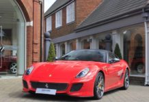 2010 Ferrari 599 GTO with only 140 kilometers is up for sale