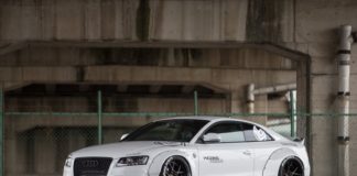 Audi A5 with a Liberty Walk body kit Audi A5 with a Liberty Walk body kit