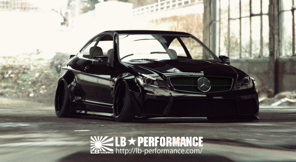 Mercedes-Benz C63 AMG Coupe by Liberty Walk