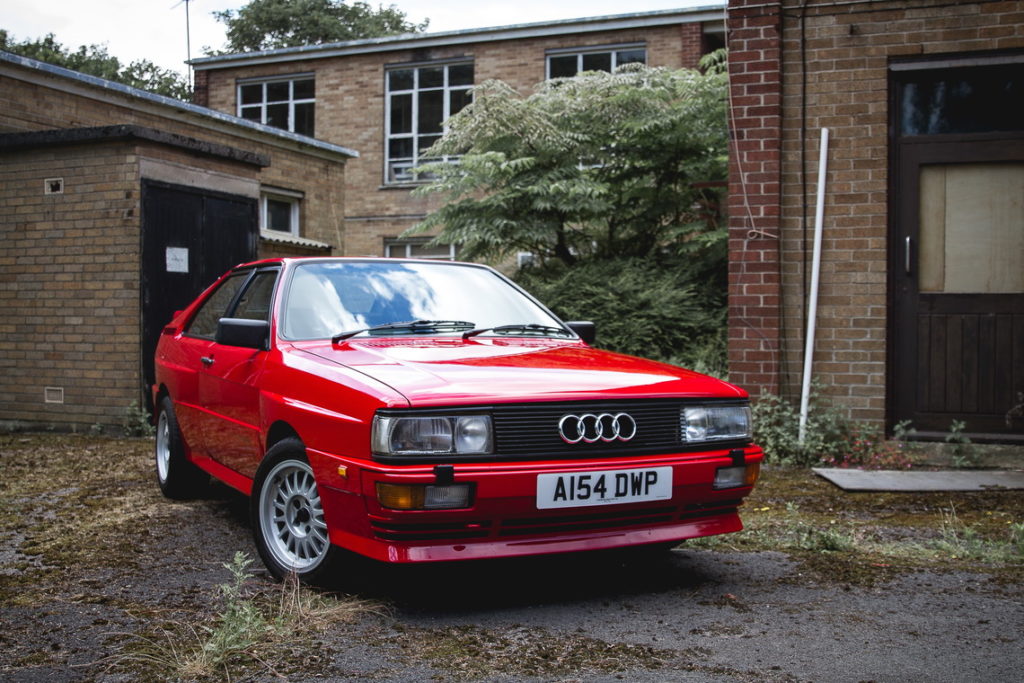 Nigel Mansell's Audi quattro is up for sale
