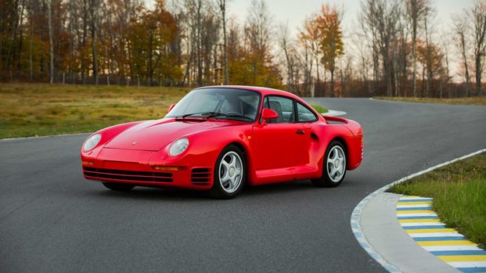 Porsche 959 Komfort heads to auction