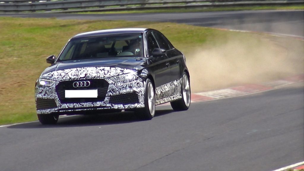 Spy Video of the Audi RS3 Sedan