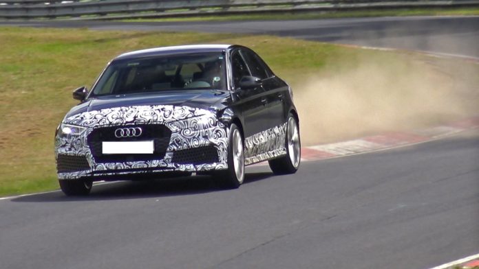 Spy Video of the Audi RS3 Sedan