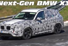 Spy video of the BMW X3 M40i Spy video of the BMW X3 M40i