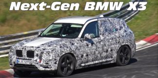 Spy video of the BMW X3 M40i Spy video of the BMW X3 M40i