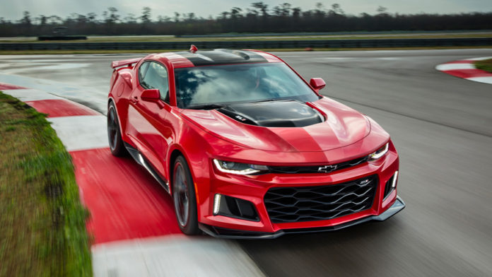 The official specs of the new Chevrolet Camaro ZL1