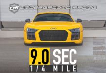 Underground Racing has prepared the fastest Audi R8 in the quarter-mile Underground Racing has prepared the fastest Audi R8 in the quarter-mile