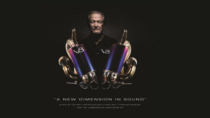 Valentino Balboni presents upgrade parts for Lamborghini models