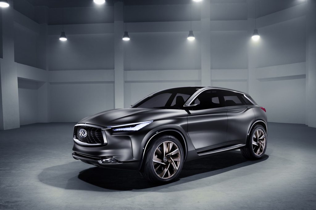 2016 Paris auto show Infiniti QX Sport Inspiration concept
