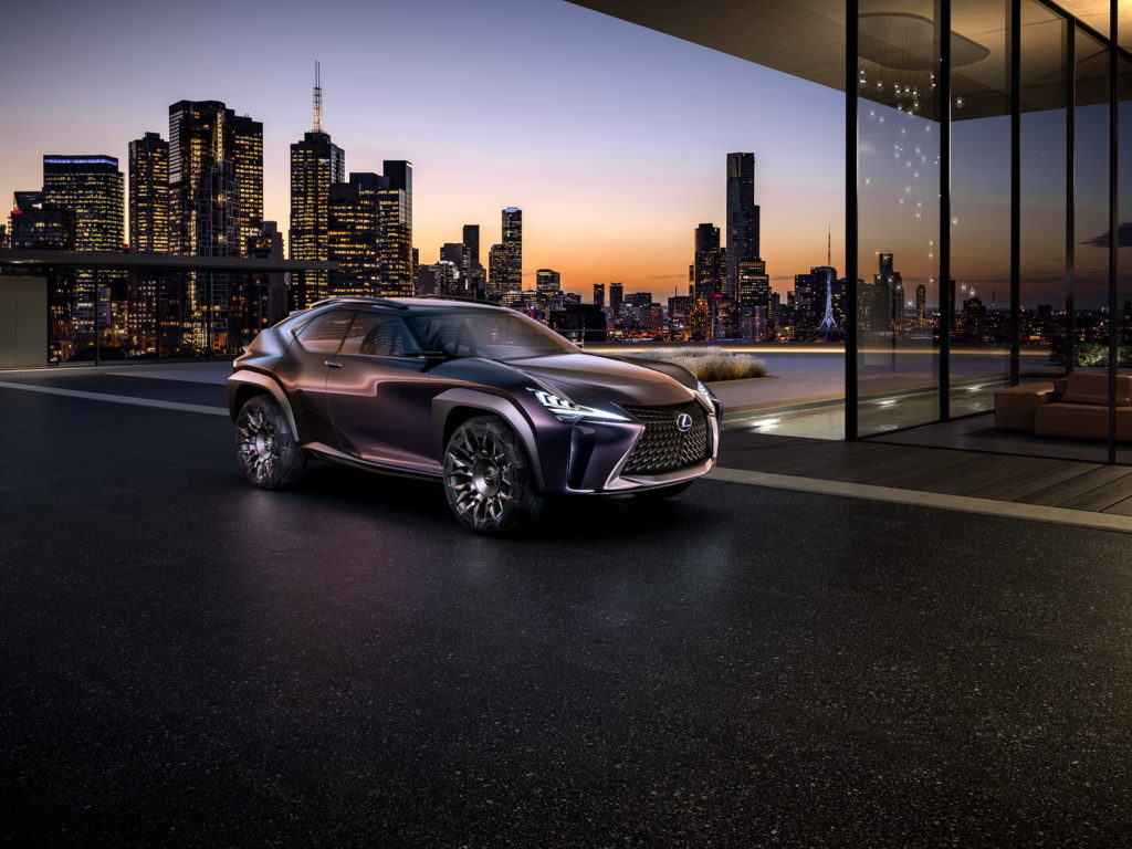 2016 Paris auto show Lexus UX concept