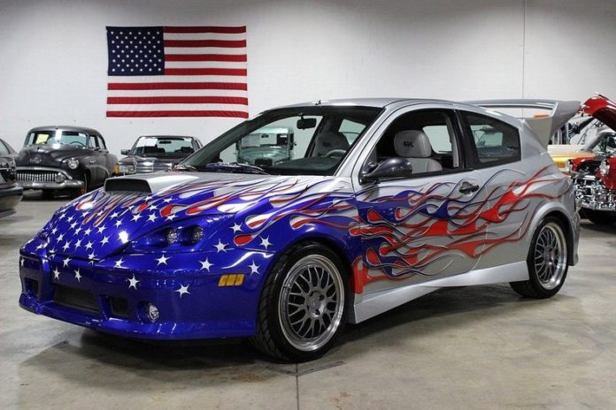 An extremely rare Ford Focus FR200 is up for sale