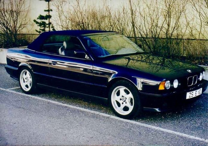 Old Concept Cars BMW M5 E34 Convertible
