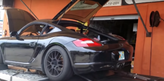 Porsche Cayman with a Mustang V8 Porsche Cayman with a Mustang V8