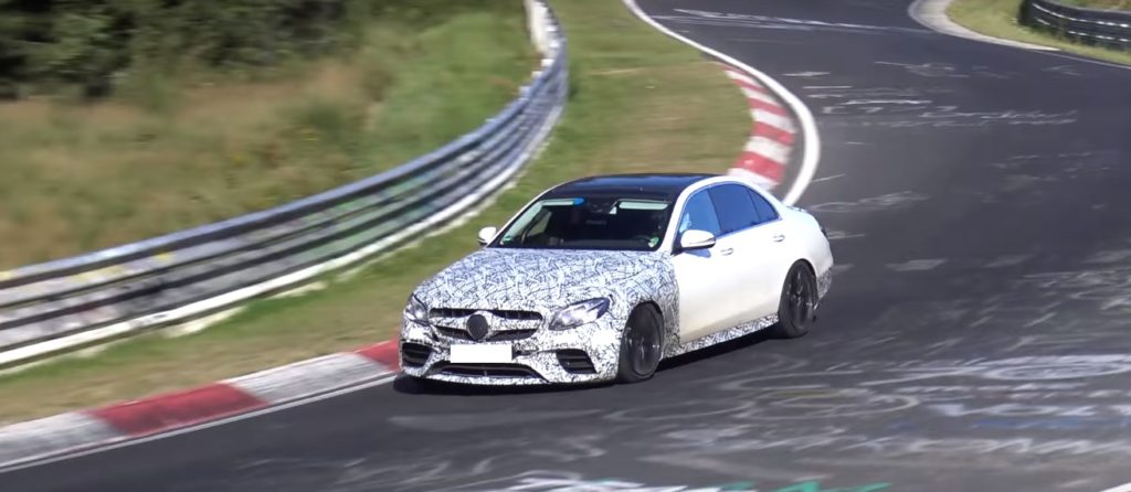 Spy video fo the Mercedes AMG E63 Sedan at Nurburgring