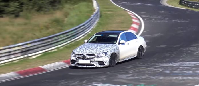 Spy video fo the Mercedes AMG E63 Sedan at Nurburgring