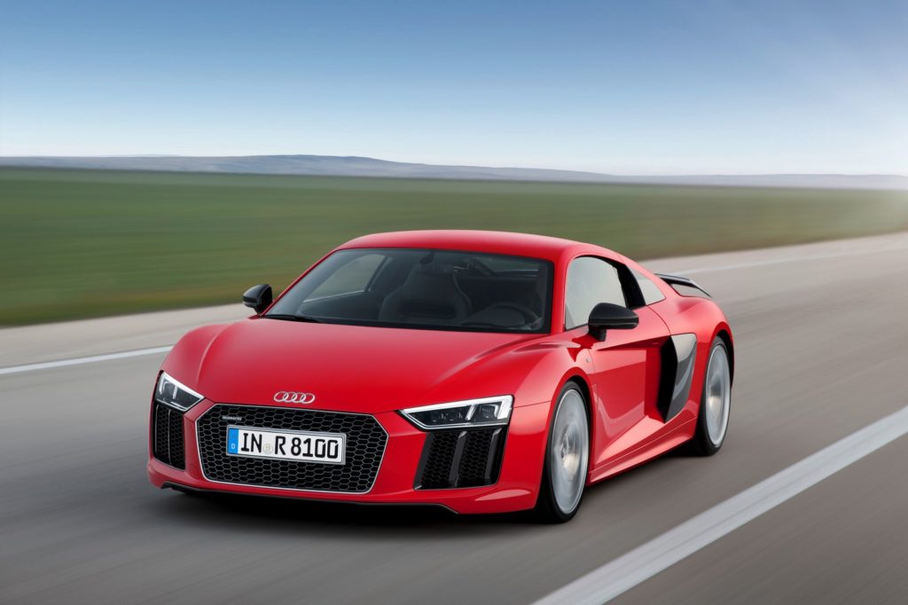 The Audi R8 will be available with a twin-turbo V6