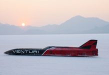 The Venturi VBB-3 managed to reach 340.5 mph at Bonneville The Venturi VBB-3 managed to reach 340.5 mph at Bonneville