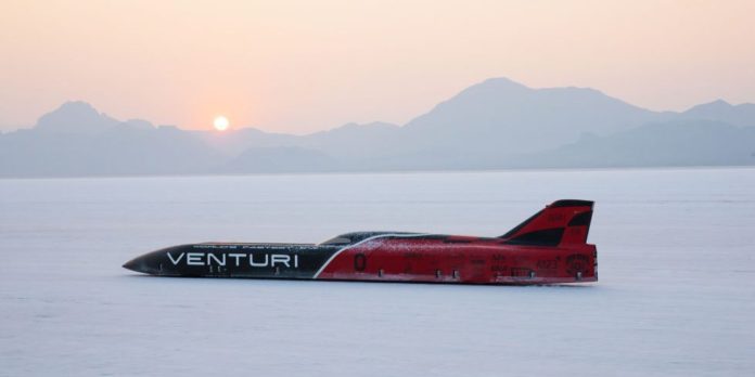 The Venturi VBB-3 managed to reach 340.5 mph at Bonneville