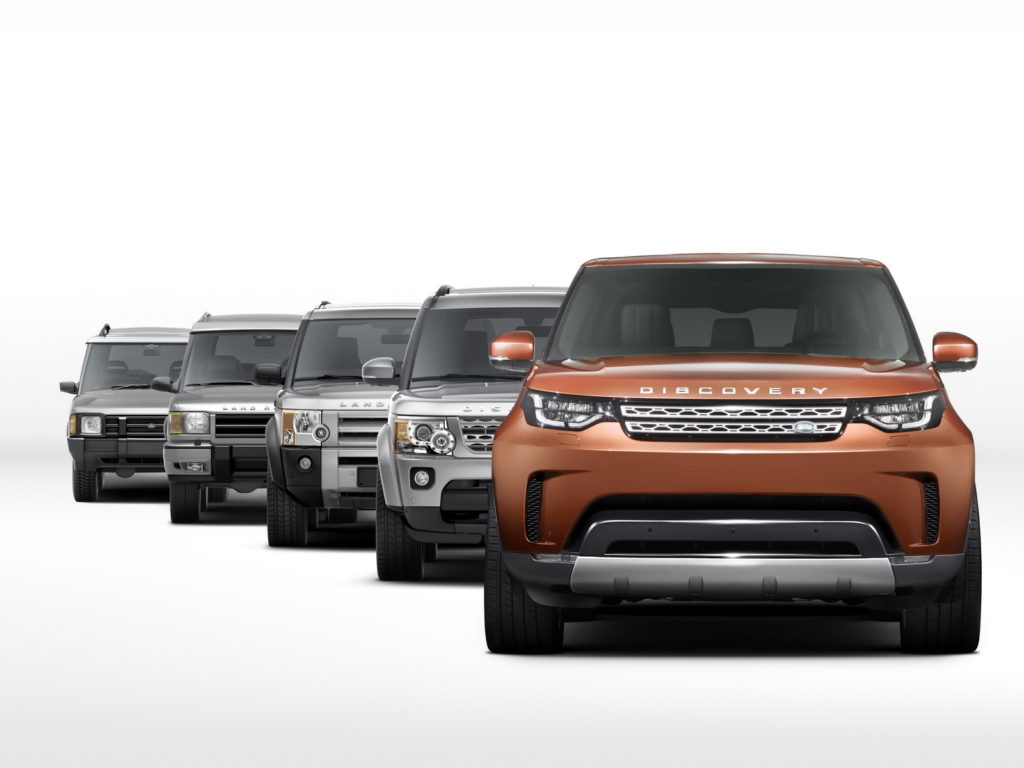 The first photos of the new Land Rover Discovery