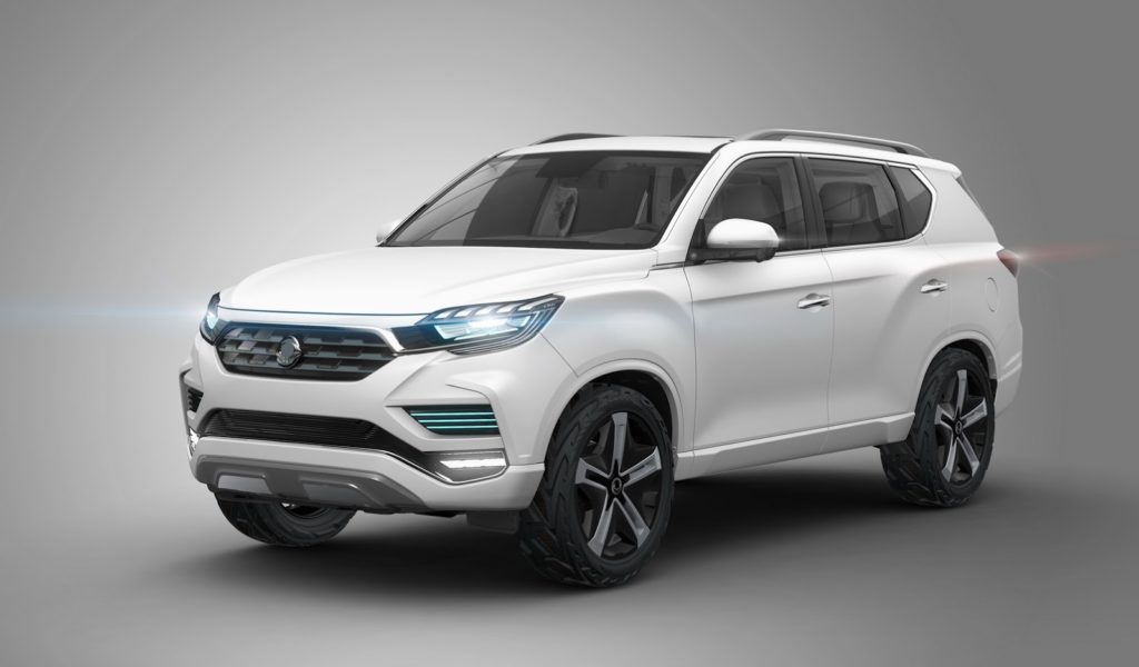 2016 Paris auto show SsangYong LIV-2 SUV Concept