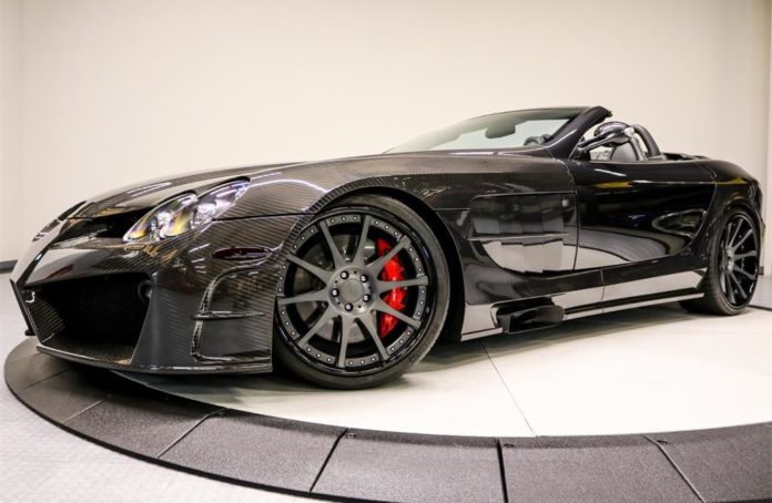 A carbon Mercedes SLR by Mansory is up for sale