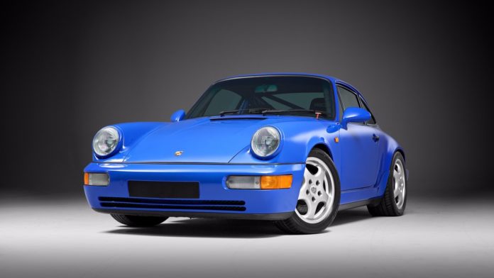 A very rare 1991 Porsche 911 Carrera RS NGT is heading to auction