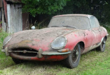 Barn find Jaguar E-Type 3.8 Coupe heads to auction Barn find Jaguar E-Type 3.8 Coupe heads to auction