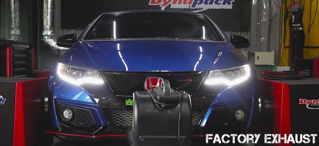 Honda Civic Type R with an Armytrix exhaust