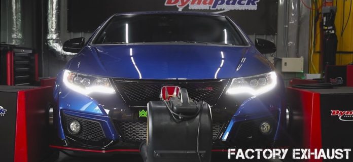 Honda Civic Type R with an Armytrix exhaust