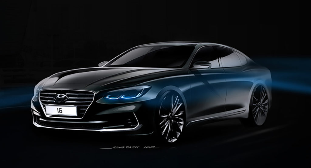 Hyundai teases the new Azera