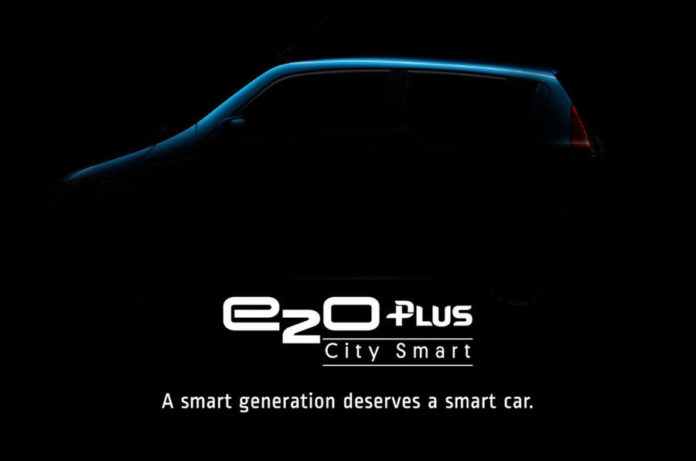 Mahindra teases the e2o Plus