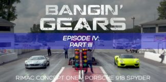 Rimac Concept One goes head to head with a Porsche 918 Spyder