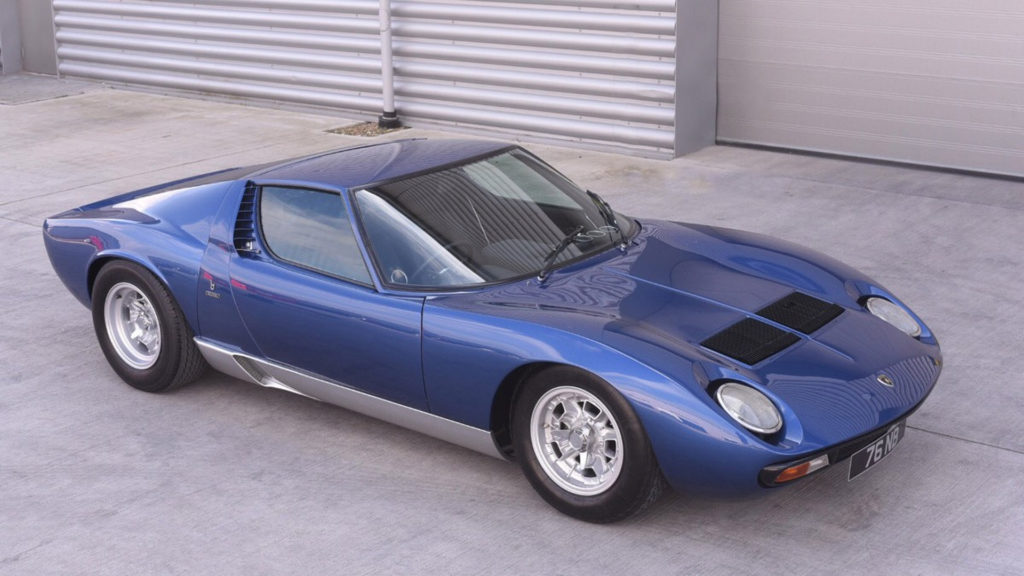 Rod Steward's Lamborghini Miura is up for sale