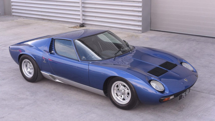 Rod Steward's Lamborghini Miura is up for sale