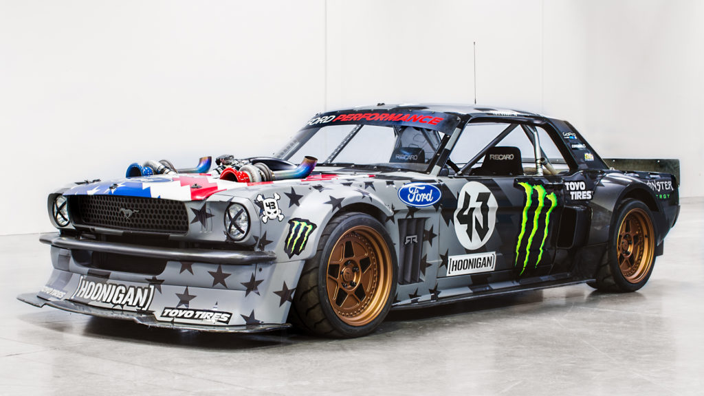 The Hoonicorn Mustang V2 of Ken Block produces 1,400 hp