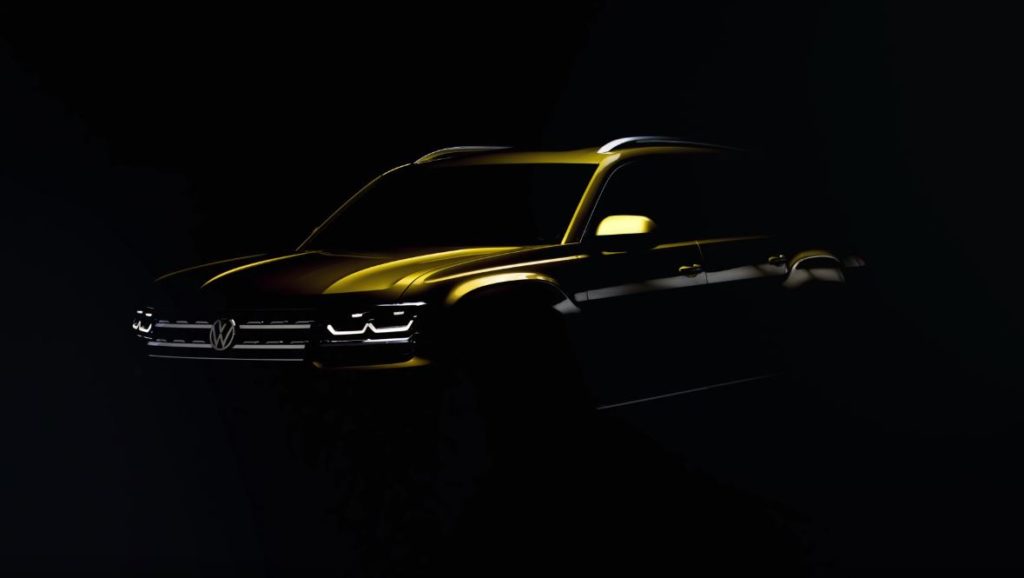 Volkswagen teases the Atlas