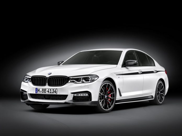 BMW presented the M-Performance parts of the new 5-Series