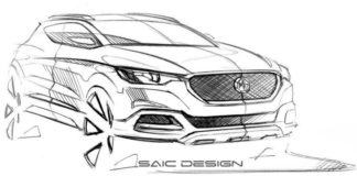 MG released a teaser sketch of their upcoming SUV MG released a teaser sketch of their upcoming SUV