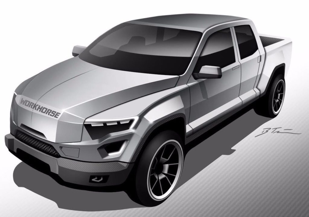 Workhorse is preparing a plug-in hybrid pickup truck