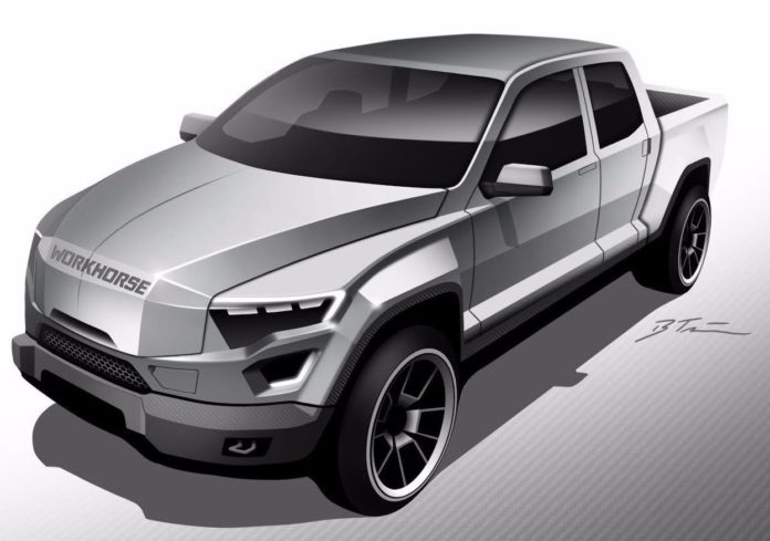 Workhorse is preparing a plug-in hybrid pickup truck